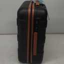Hardside Carry On Luggage 22x14x9 Airline Approved with Spinner Wheels, 20-inch Carry-On Suitcase for Men & Women, Black
