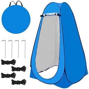 Pop Up Privacy Tent Shower Tent Changing Tent Portable Outdoor Camping Bathroom Toilet Tent Changing Dressing Room Privacy Shelters Room for Hiking and Beach Sun Shelter Picnic Fishing- Waterproof, 47.2"