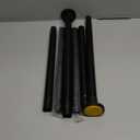 CorkLatta Black Shower Curtain Rod 31 to 68 Inch,1 Inch Diameter Adjustable Spring Tension Stainless Steel Telescoping Rod,Easy Install,No Rust