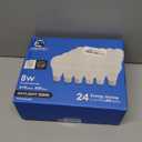 Energetic 24-Pack A19 LED Light Bulb, 60 Watt Equivalent, Daylight 5000K, E26 Medium Base, Non-Dimmable LED Light Bulb, ETL Listed