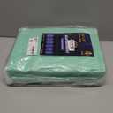 4 Pack 36 x 36 Extra Heavy Absorbency Washable Underpads, Waterproof Quick Drying Nursing Incontinence Reusable Washable Bed Pee Pads for Dogs, Diaper Changing & Adults, Green