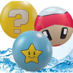 13.5 Set of 3 Fun Indoor and Outdoor Balls - Can Use for Play/Room Decor/Party Decor/Pool Inflatable Water Toys - Medium