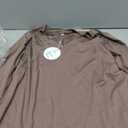 Women’s Cotton Long Sleeve V-Neck T-Shirts – Soft Casual Lounge Tee Tops L