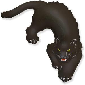 42" Black Panther Jaguar Full Figure Birthday Party Mylar Foil Balloon