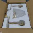 ANDY STAR Gold Vanity Light, 2-Light Brushed Gold Bathroom Light Fixtures, Vintage Bathroom Light with Milky White Bell Glass Shades, Eye-Friendly Wall Sconce for Mirror, Kitchen, Bedroom, Hallway