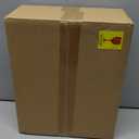 LUXU Glasses(32oz) with Long Blue Stem & Clear Base, Luxury Crystal Red & White Glasses Set of 2, Hand Blown, New World Designed Goblet in Premium Box, Perfect idea for Lovers