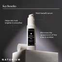 Naturium Vitamin C Super Serum Plus, Smoothing Face Care, plus Retinol, Hyaluronic Acid, Niacinamide & Salicylic Acid, 1 oz