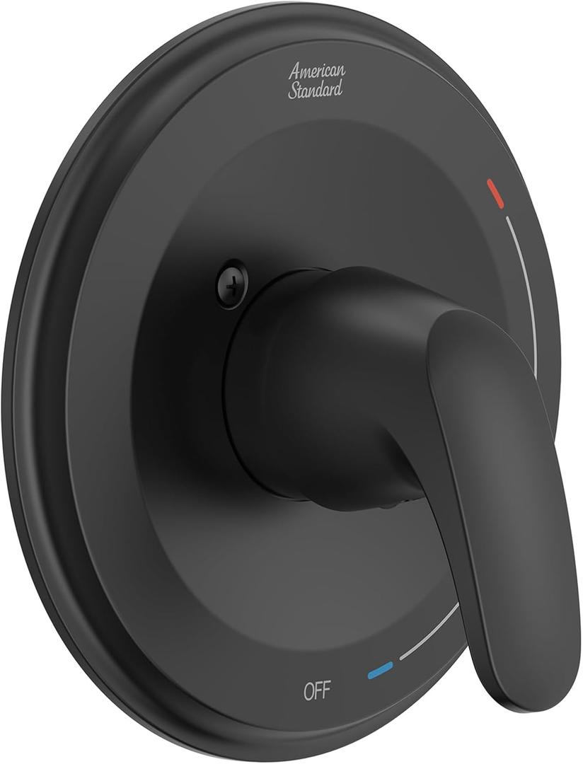 American Standard TU075500.243 Colony PRO Shower Valve Trim Kit with Pressure Balance Cartridge, Matte Black