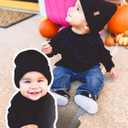 FURTALK Toddler Beanie Baby Boys Girls Beanies Kids Winter Hats Children Knit Warm Caps (6-36 Months, Black+mixed Grey+green)