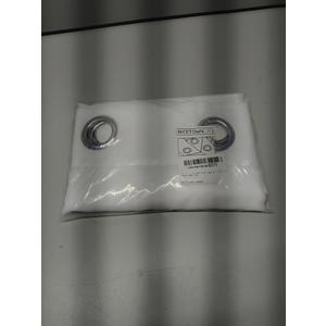 NICETOWN White Sheer Curtains 84 inches Long - Home Decoration Grommet Airy & Lightweight Elegant Window Treatments with Light Filtering for Bedroom/Living Room (2 Panels, W54 x L84), White