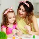 2 x COCHIE DIY 3D Pumpkin Fall Wood Crafts to Paint for Kids Adults, Paintable Unfinished Wooden Slices for Craft, Autumn Pumpkins Cutouts Ornaments for Painting Decorations (24 PCS)