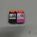 64XL Ink Cartridge Combo Pack Replacement for HP 64 Ink Cartridges Black and Color Combo Pack Compatible for HP 64 Ink Fits for HP Envy Photo 7855 7858 7155 7120 7800 6252 6255 7158 7100 Tango Printer