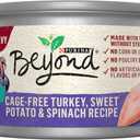 Purina Beyond Cage-Free Turkey, Sweet Potato and Spinach Recipe In Wet Cat Food Gravy - (Pack of 12) 3 oz. Cans