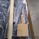 GAOMON Queen Size Bed Frame with 4 Storage Drawers and Headboard, Linen Upholstered Platform Bed Frame, Diamond Stitched Button Tufted, No Box Spring Needed, Dark Grey