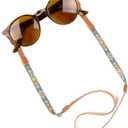 Beaded Glasses Strap - Handmade Multi-Colored Beaded Sunglasses Strap - Cute & Sturdy Eye Glasses Holders Around Neck