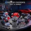 JMBricklayer 3-in-1 Mini Engine Model Car Kits that Runs, V8 V12 W16 Engine Kits for Adults & Teens, Physical Science Experiment STEM Toy, Collectible Engineering Gifts for Car Lovers 840PCS