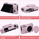 2 x Cover Case for Canon Powershot SX740/SX730 HS Digital Camera Off White