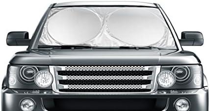 Car Windshield Sunshade Jumbo (63" x 35") for Car Truck SUV - UV Protector Shields Auto & Keeps Vehicle Cooler - Easy to Use Large Pop up Sun Shade