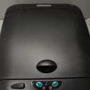 iTouchless 13 Gallon and 2.5 Gal Sensor Kitchen Trash Can with Lid and Bathroom Trashcan Combo Set, Stainless Steel Garbage Recycling Bins with Odor Filter for Home Office Garage Bedroom Living Room (Silver)