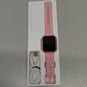 BIGGERFIVE Smart Watch for Kids with Dual Cameras, 30 Puzzle Games, Video & Music Player, Audiobooks, Flashlight, Pedometer, Calculator, Educational Toys Birthday Gifts for Boys Girls Ages 4-10 Pink