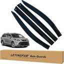Window Visors Rain Guards for Toyota Sienna 2021 2022 2023 2024 Accessories, Wind Deflectors Vent Shades for Toyota Sienna