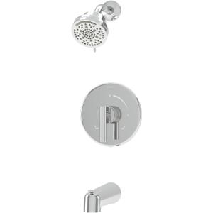 Dia HydroMersion Single Handle Tub and Shower Faucet Trim Kit - 1.5 GPM (Valve Not Included)