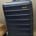 Samsonite Omni 2 Hardside Expandable Luggage with Spinner Wheels, 2-Piece Set (19/24), Lagoon Blue