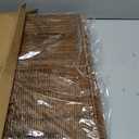 Wicker Storage Basket - Large 12x12x10in Cube, Woven Wicker for Shelves, Pantry, Kitchen & Bathroom Organization (Brown)