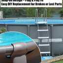 CAQ T-Joint Leg amp Beam Pool Parts 15Ft-24Ft Fit for Intex Ultra Frame, Round Pool Leg Beam Joint Replace 12427 12427A