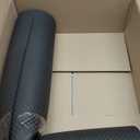 Treadmill Mat Compatible with Peloton Bike, 6mm Thick Exercise Bike Mat for Treadmill and Row Protect Hardwood Floor Carpet