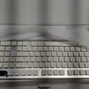 Wireless Keyboard and Mouse Combo - 9 Backlit Effects, Wrist Rest, Double-Shot Keycaps, Metal Panel, Long-Lasting Rechargeable, 2.4G Keyboard Mouse Set for Windows Mac PC Laptop  Sablute (White)