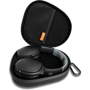 Headphones Case for Skullcandy/JBL/Bose/Sony Wireless Headphones, Travel Case Carrying Cover Bag, Storage Protective Bag with Cable (Black)