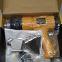 SEEKONE Heat Gun 1800W 122-120250- 650Fast Heating Heavy Duty Hot Air Gun Kit Variable Temperature Control Overheat Protection with 4 Nozzles for Crafts, Shrinking PVC, Stripping Paint(5.2FT)