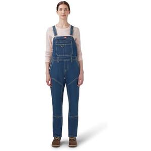 Dickies Women's Double Front Bib Overalls Large