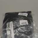 PARTISKY Black Polyester Table Skirt for Rectangle Tables 8ft, Wrinkle Resistant Pleated Ruffle Table Cloth for Banquet Wedding Trade Baby Shower Display Gift Dining Table (108" x 30" (Rectangular))