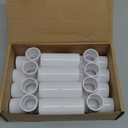 12-Packs 3/4 inch Tee PVC Fitting 3 Way Furniture Grade Pipe Elbow Connector for DIY PVC Shelf Greenhouse Pipe Fittings