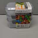 FarberWare 8 Piece Food Storage Container Set