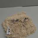 PJYuCien Dog Blankets for Small Dogs Washable - Fluffy Fuzzy Cat Blanket for Couch, Puppy Throw for Furniture with Polyester Fleece, Super Soft Plush for Pet Kitten Doggy, Brown, 16" x 24"