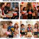 Gingerbread Man Ornament Acrylic Suncatcher Window Hanging Wall Decor for Indoor Outdoor Doors Home