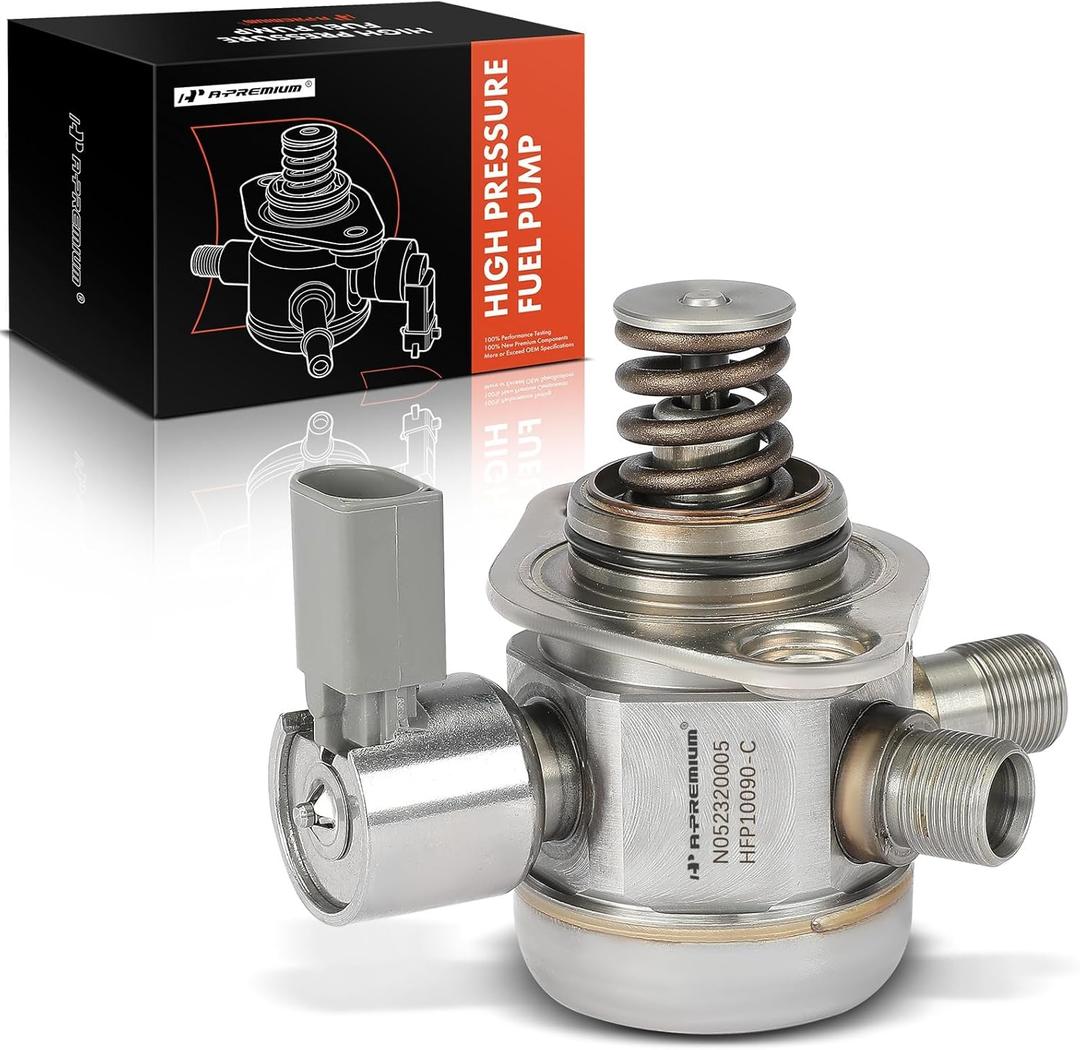 A-Premium Direct Injection High Pressure Fuel Pump Compatible with Mercedes-Benz C400, C43 AMG, E400, E450, E550, GLE400, GLE450 AMG, GLE550e, ML550, GLC43 AMG, GLS550, SL400, CL550, CLS400, Left