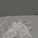 Avidlove Women One Piece Lingerie Sexy Lace Bodysuit Deep V Teddy Babydoll Nightgown XS-XXL (Small, Light White)