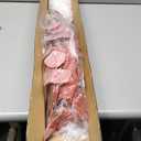 Lunmon 1 Pack Eucalyptus Artificial Tree, 4ft Faux Fall Tree with Spike, Christmas Decorations for Home Porch, Realistic Leaves Plant Decor for Outdoor Indoor,Without Vase (Dark Red)