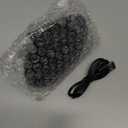 Bluetooth Mouse,Type-c and USB 2.4G Wireless Vertical Mouse Rechargeable Ergonomic Mouse, 800/1200 /1600 DPI, Buttons for Laptop, Desktop, PC, MacBook,Mac Computer (Black)