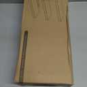 BAYKA Grey Floating Shelves for Wall, Wall Mounted Rustic Wood Shelves for Bathroom, Bedroom, Living Room, Kitchen,Small Hanging Shelf for Books/Storage/Room Decor (Set of 3, 15.7in) (E. Grey - Industrial Edge Style)