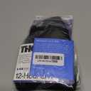 Thorlos Wcxu Max Cushion 12 Hour Shift Crew Socks (Medium, Black/Grey)