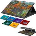 LAVIEVERT 1000 Pieces Jigsaw Puzzle Board with 2-in-1 Stand & Cover
Lightweight Jigsaw Game Boards with 6 Colored Sorting Trays, Tilting Felt Puzzle Stand with Angle Adjustments