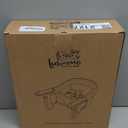 Hook-On Chairs - Portable & Foldable for Babies 6-36 Months, Family & Travel Use with Carry Bag (Grey)