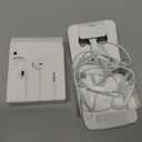 Apple EarPods Headphones with 3.5mm Plug, Wired Ear Buds with Built-in Remote to Control Music, Phone Calls, and Volume