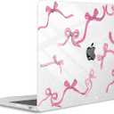 Compatible with MacBook Air 13 inch Case 2021 2020 2019 2018 Release A2337 M1 A2179 A1932 with Retina Display & Touch ID, Plastic Hard Shell & Keyboard CoverBows