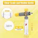 Tool Daily Foam Cannon, Small Foam Cannon for Pressure Washer, 5 Power Washer Nozzle Tips, 1/4 Inch Quick Connect